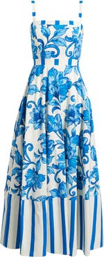 FLYING TOMATO Floral Print Sleeveless Maxi Dress