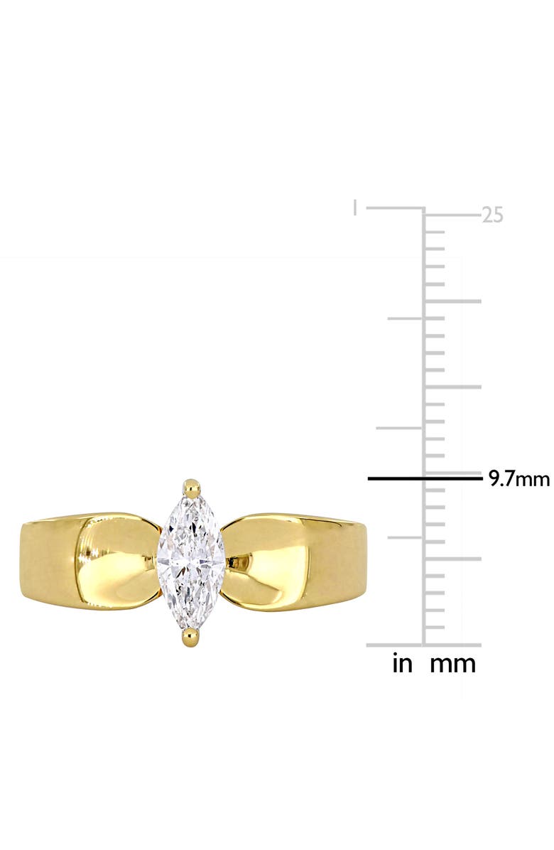 Julianna B. Marquise-Cut Diamond Solitaire Ring 14k, Alternate, color, 