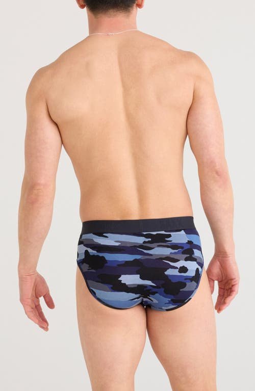 Saxx Vibe Xtra Soft Comfort Briefs In Blue