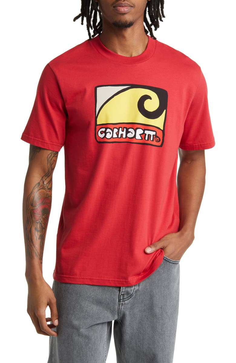 Carhartt Work In Progress Fibo Organic Cotton Graphic T-Shirt, Main, color,