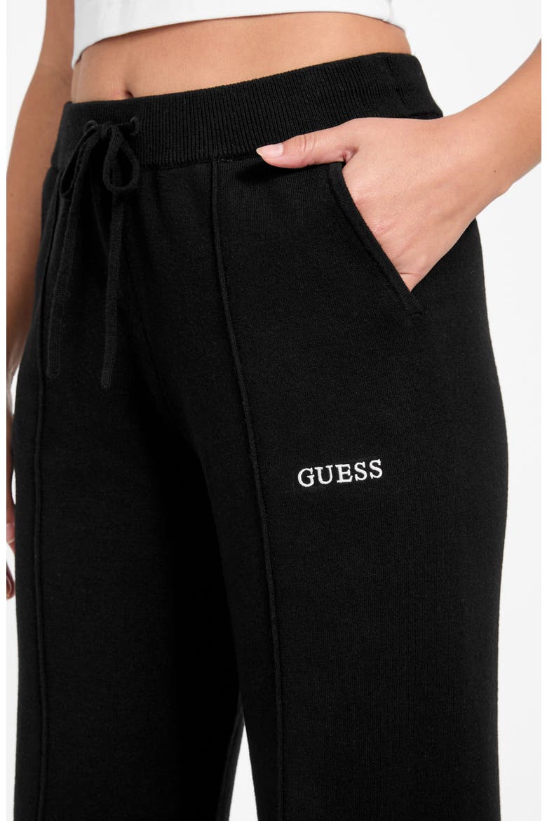 Ursula Sweater Pants, Alternate, color, BLACK