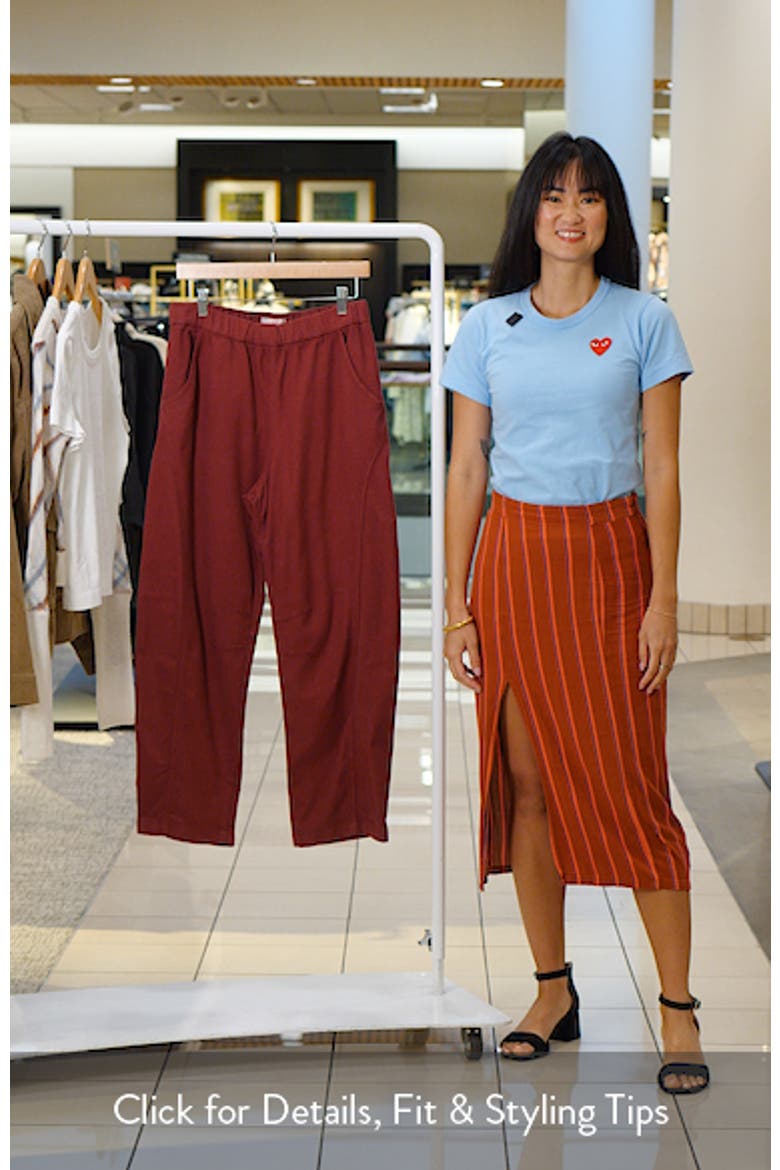 Jessie Barrel Leg Pants video