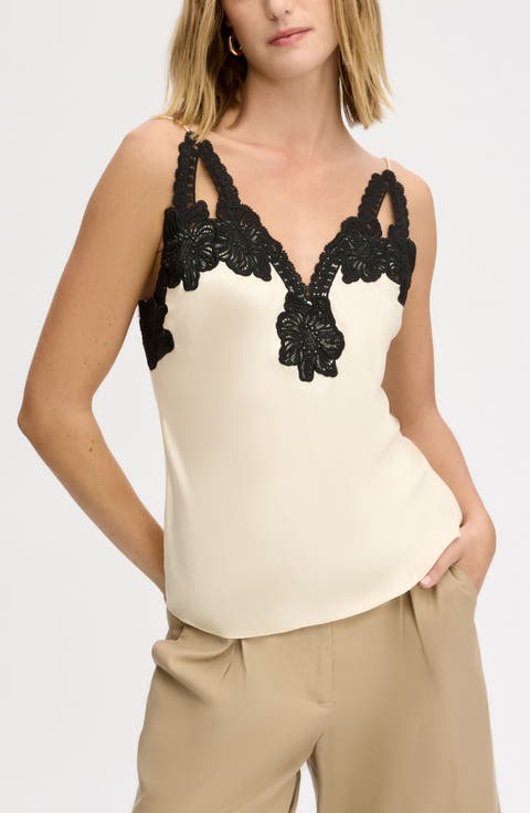 Lace Trim Top