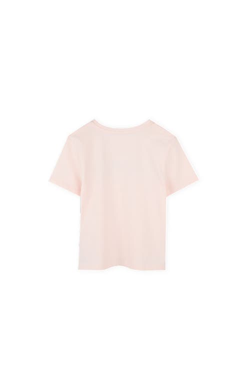 Lanvin Short-sleeved T-shirt With Curb Motif | Girls