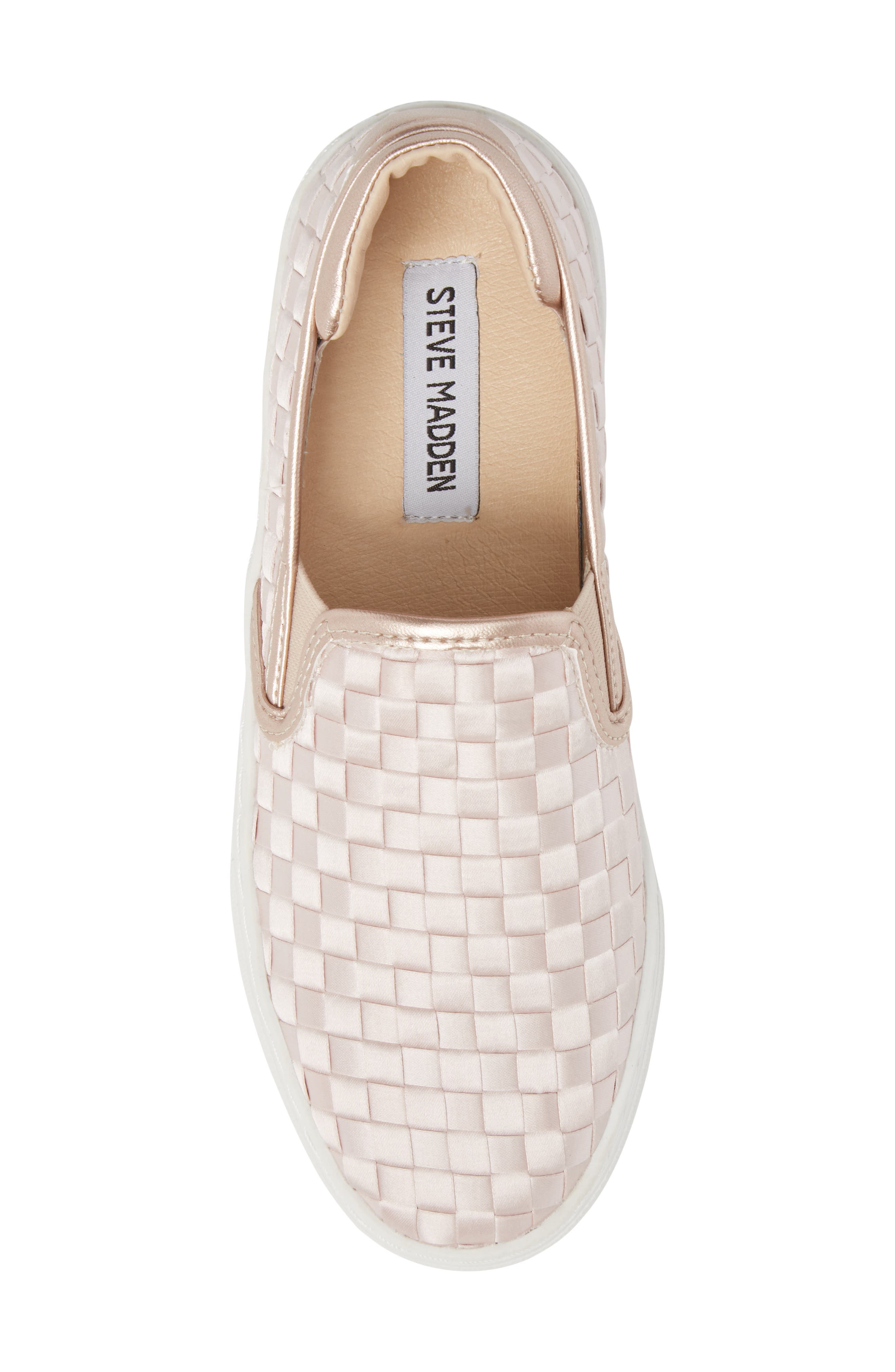 Monte Woven Slip-On Sneaker, Alternate, color, BLUSH SATIN