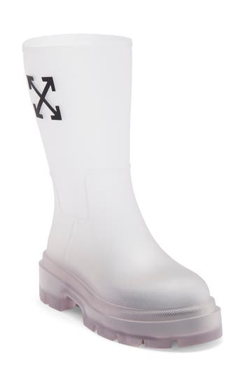 Off-white Reboot Arrow Rain Boot In Multi