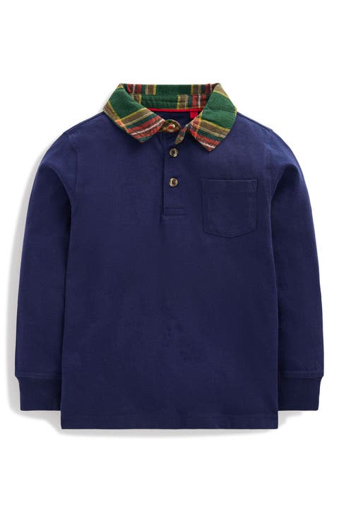 Kids' Long Sleeve Smart Polo
