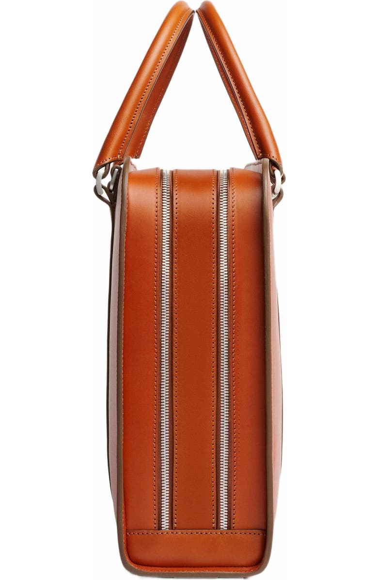 Carl Friedrik Palissy Double Briefcase, Alternate, color, Cognac