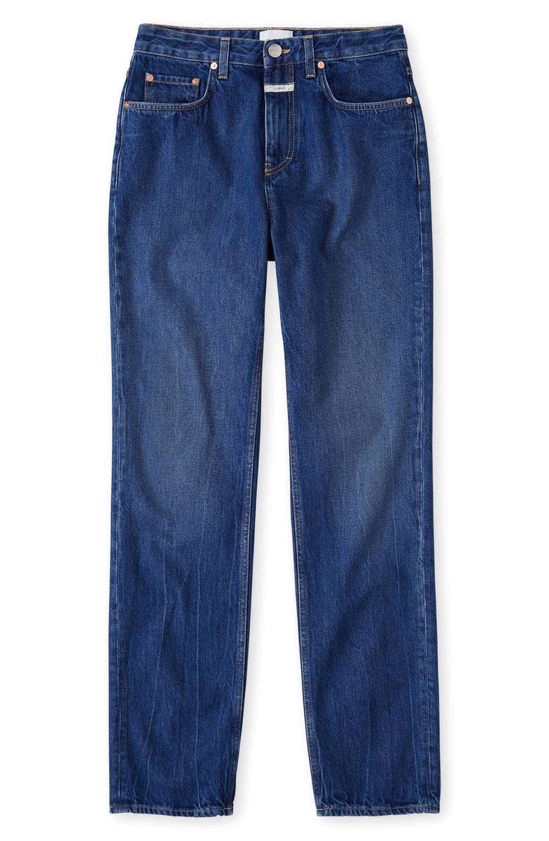 Closed Roan Slim Straight Leg Jeans, Alternate, color, Dark Blue