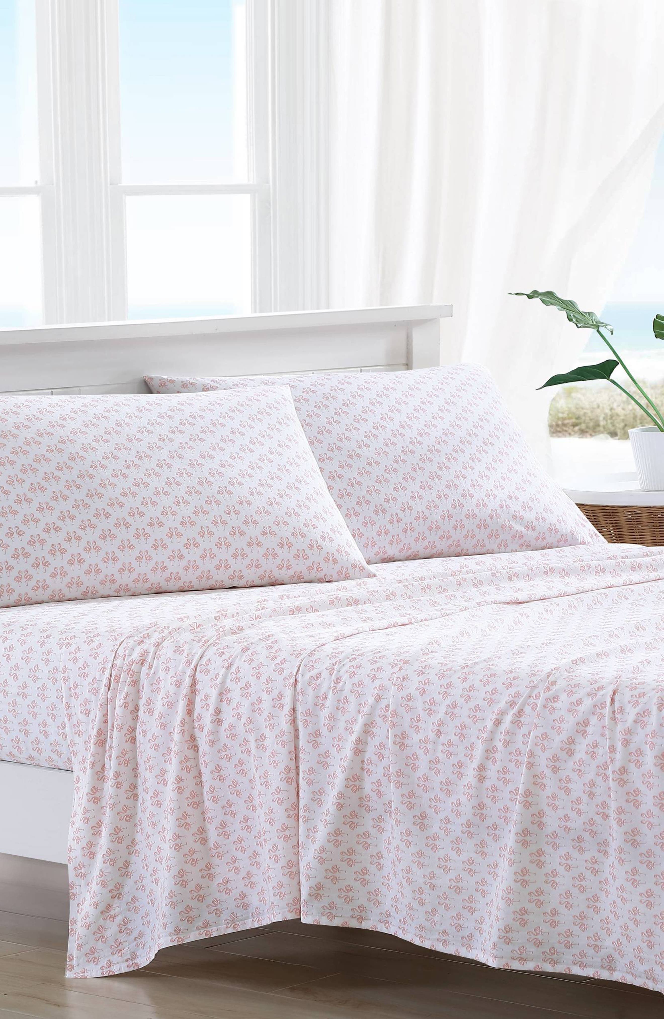 Tommy Bahama Flamingle 4-Piece Sheet Set