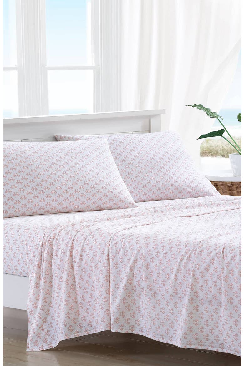 Flamingle 4-Piece Sheet Set, Main, color, SORBET