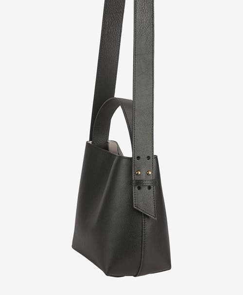 Gigi New York Selena Bucket Bag In Graphite