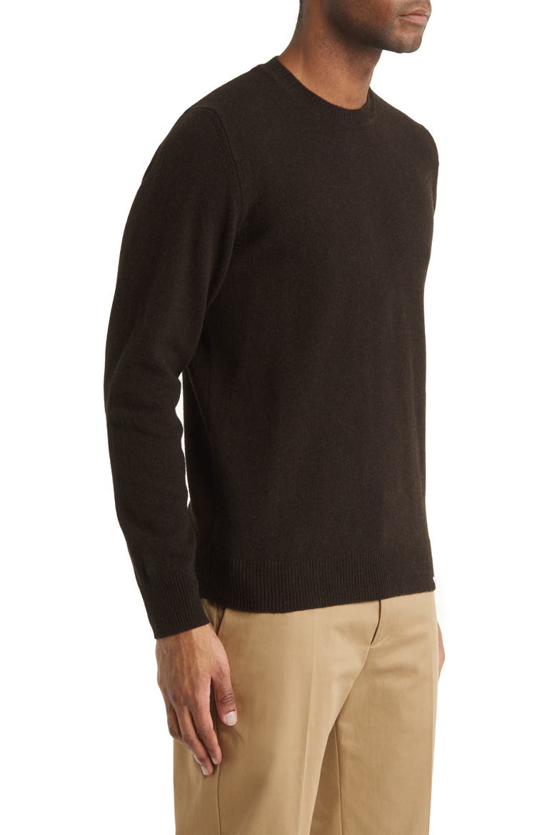 Sigfred Lambswool Sweater, Alternate, color, TRUFFLE