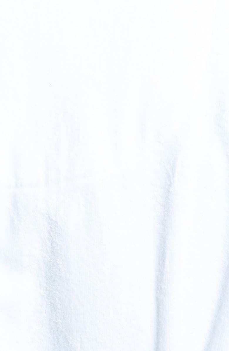 Majestic International Terry Velour Robe, Alternate, color, White