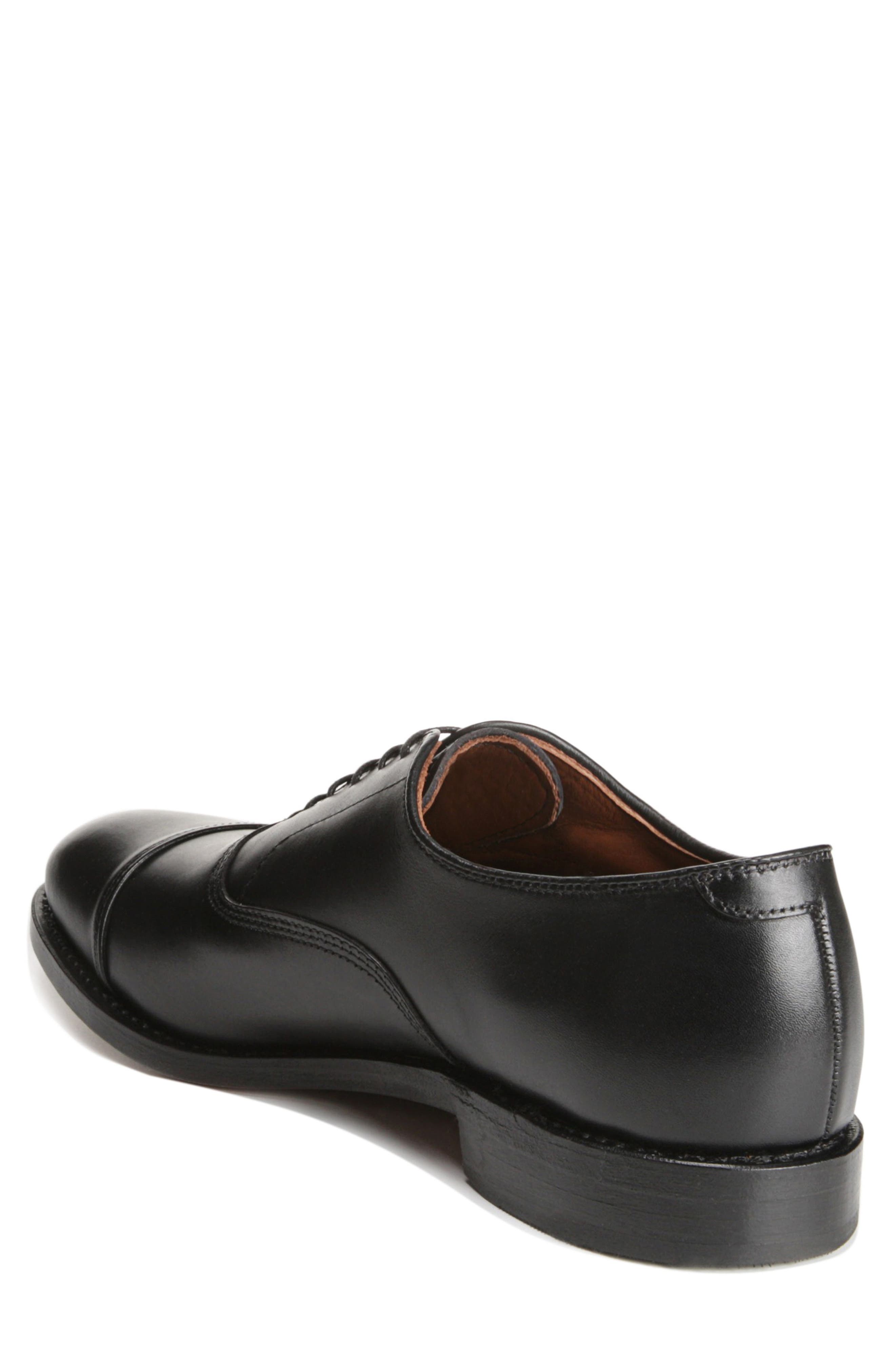 Allen Edmonds Park Avenue Cap Toe Oxford, Alternate, color, Black