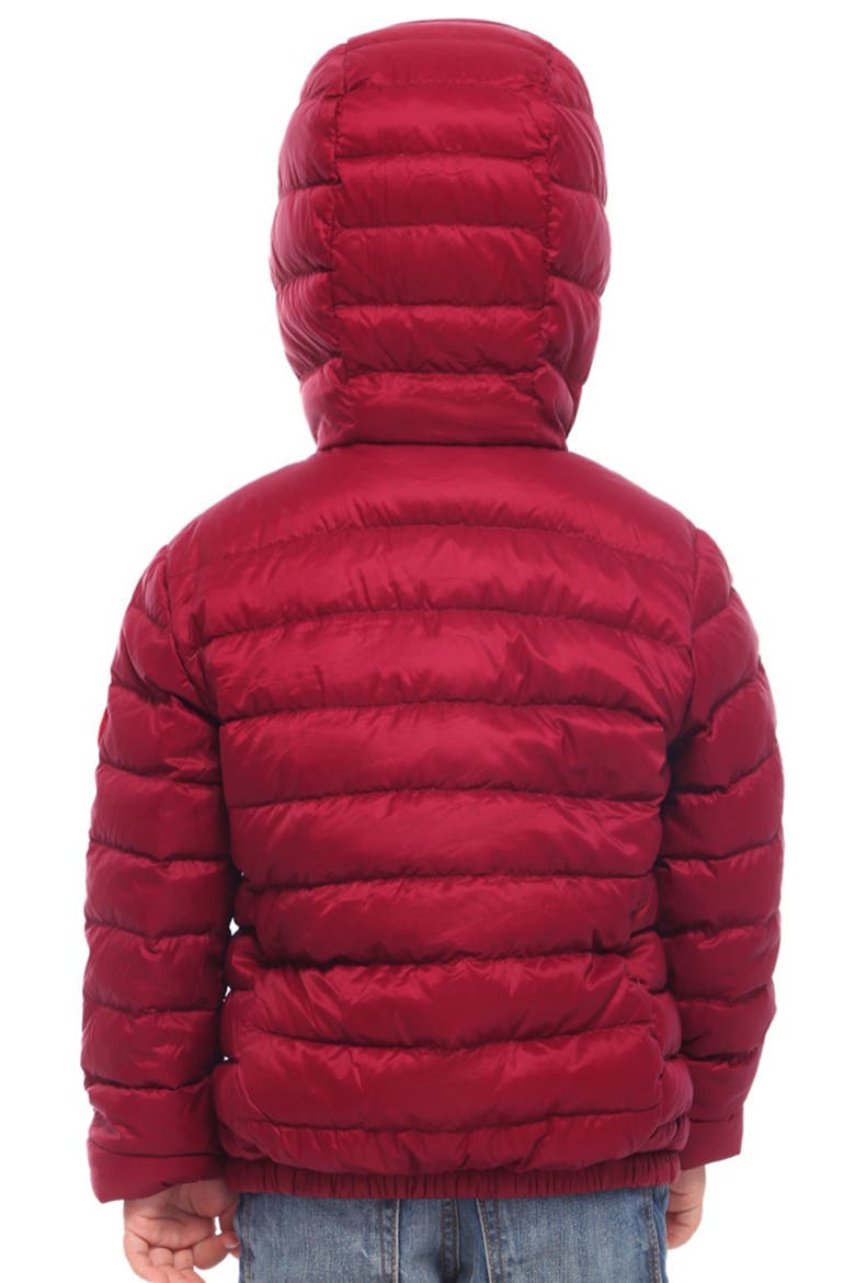 Kids' Ultra Light Packable Down Jacket, Alternate, color, Burgundy