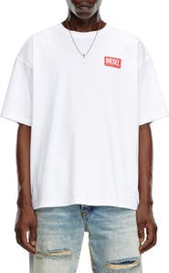 DIESEL® T-Boxt-Lab Oversize Logo Patch T-Shirt