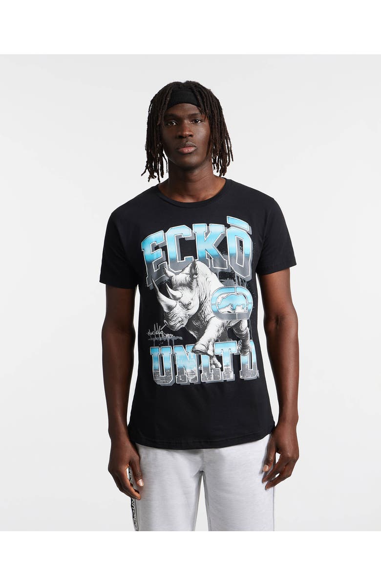 ECKO Breaking News Tee, Main, color, Black