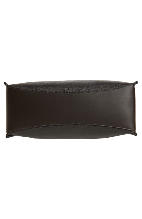 Jw Anderson Loafer Suede Messenger Bag In Black