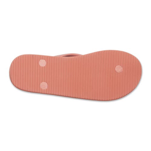 Feelgoodz Classicz Coastal Natural Rubber Flip-flop Thong Sandals In Red