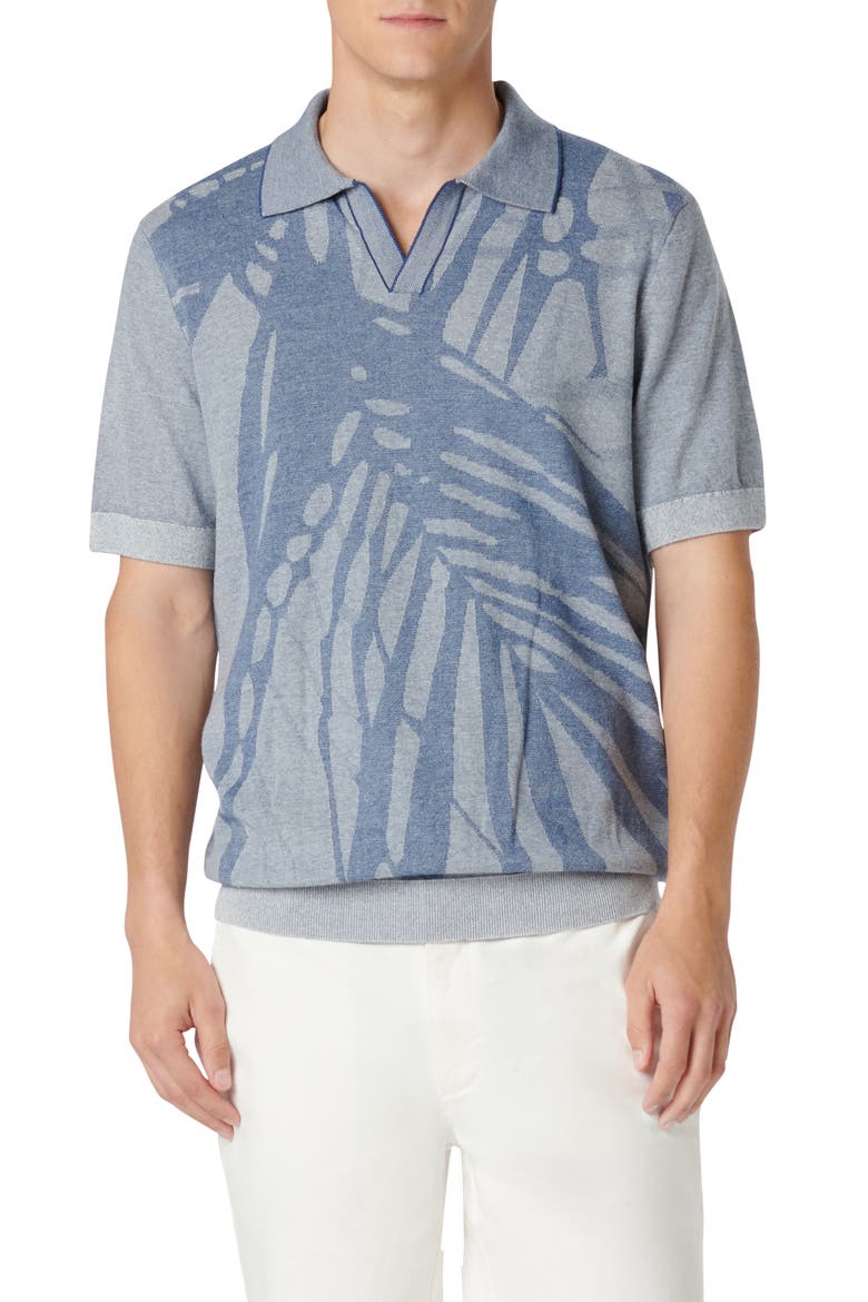 Johnny Collar Polo, Main, color, SLATE