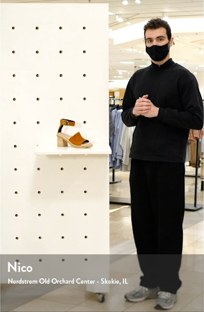 Soren Block Heel Sandal, sales video thumbnail