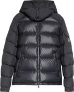 Moncler Maya Lacquered Nylon Down Jacket
