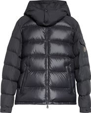 Moncler Maya Lacquered Nylon Down Jacket