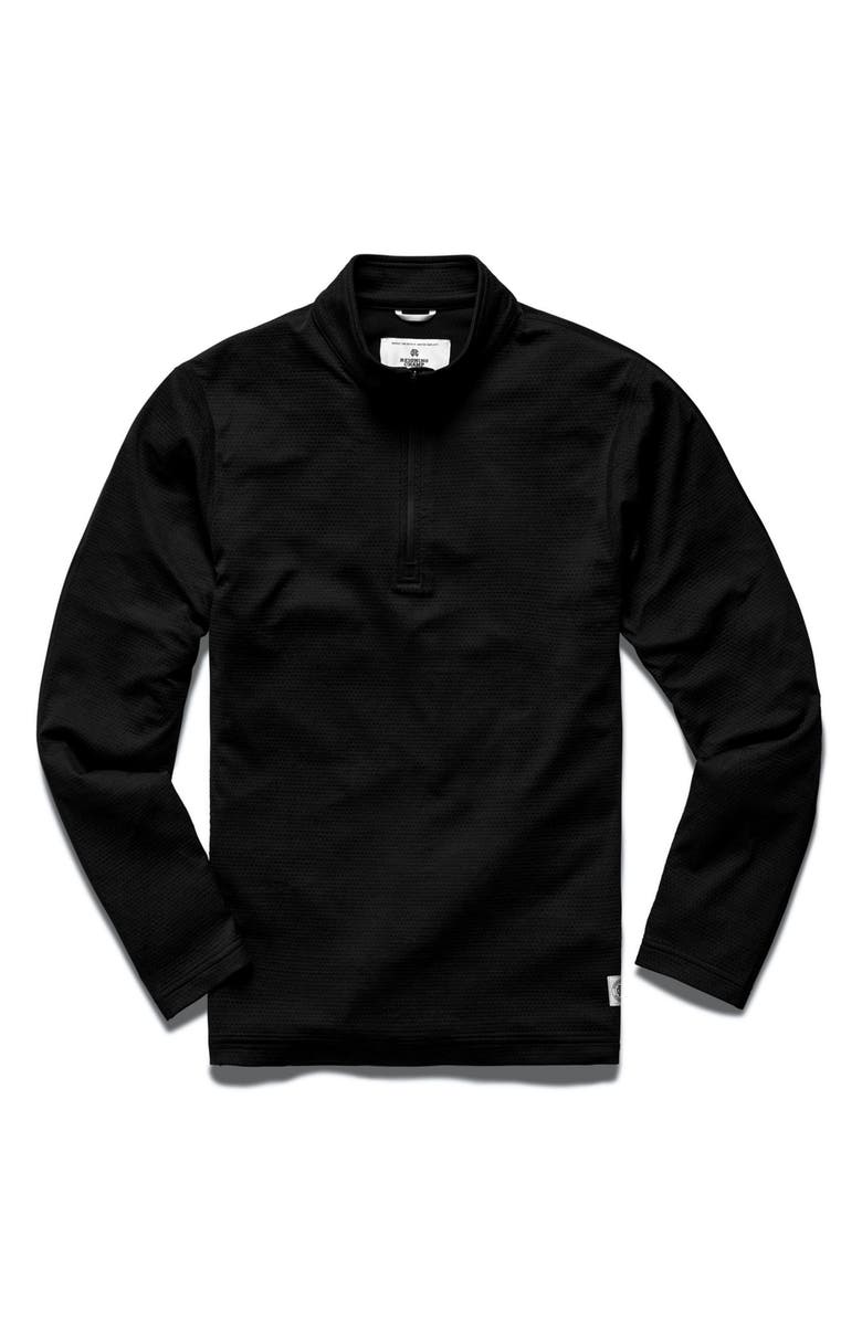 Reigning Champ Solotex<sup>®</sup> Mesh Tiebreak Quarter Zip Top, Alternate, color, 