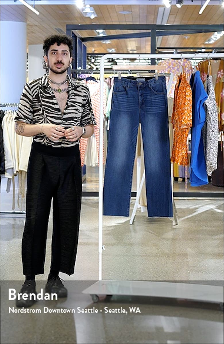 'Ab'Solution Skyrise Barely Bootcut Jeans, sales video thumbnail