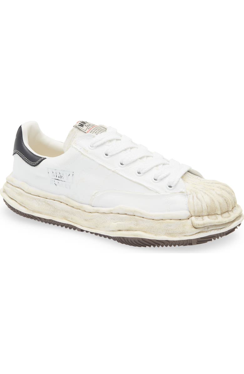 Maison MIHARA YASUHIRO Blakey OG Sole Film Canvas Sneaker, Main, color, White