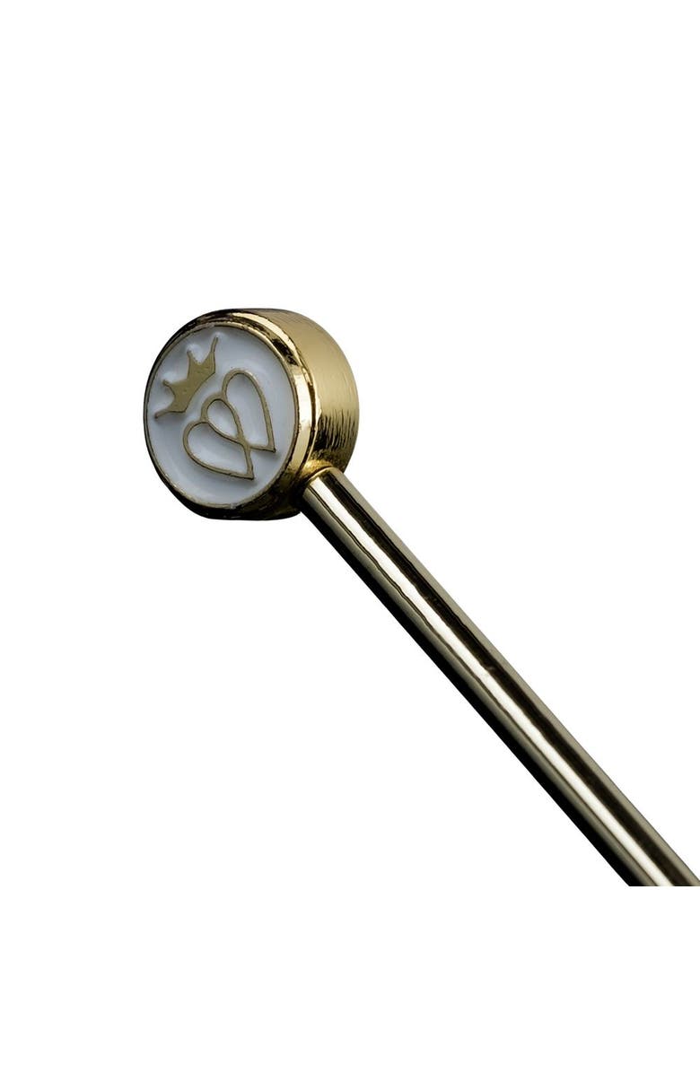 Prince of Scots Luckenbooth 8-Pack XL-Cocktail Picks, Main, color, Gold