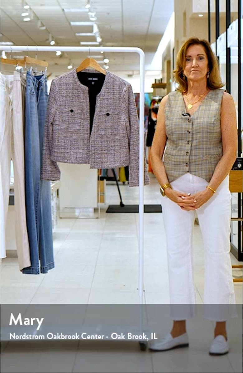 Manon Tweed Crop Jacket, sales video thumbnail