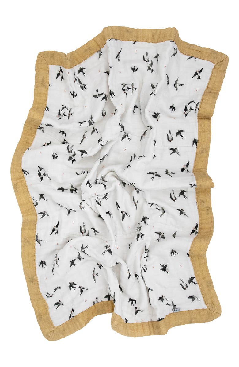 little unicorn Organic Cotton Muslin Baby Quilt, Alternate, color, 