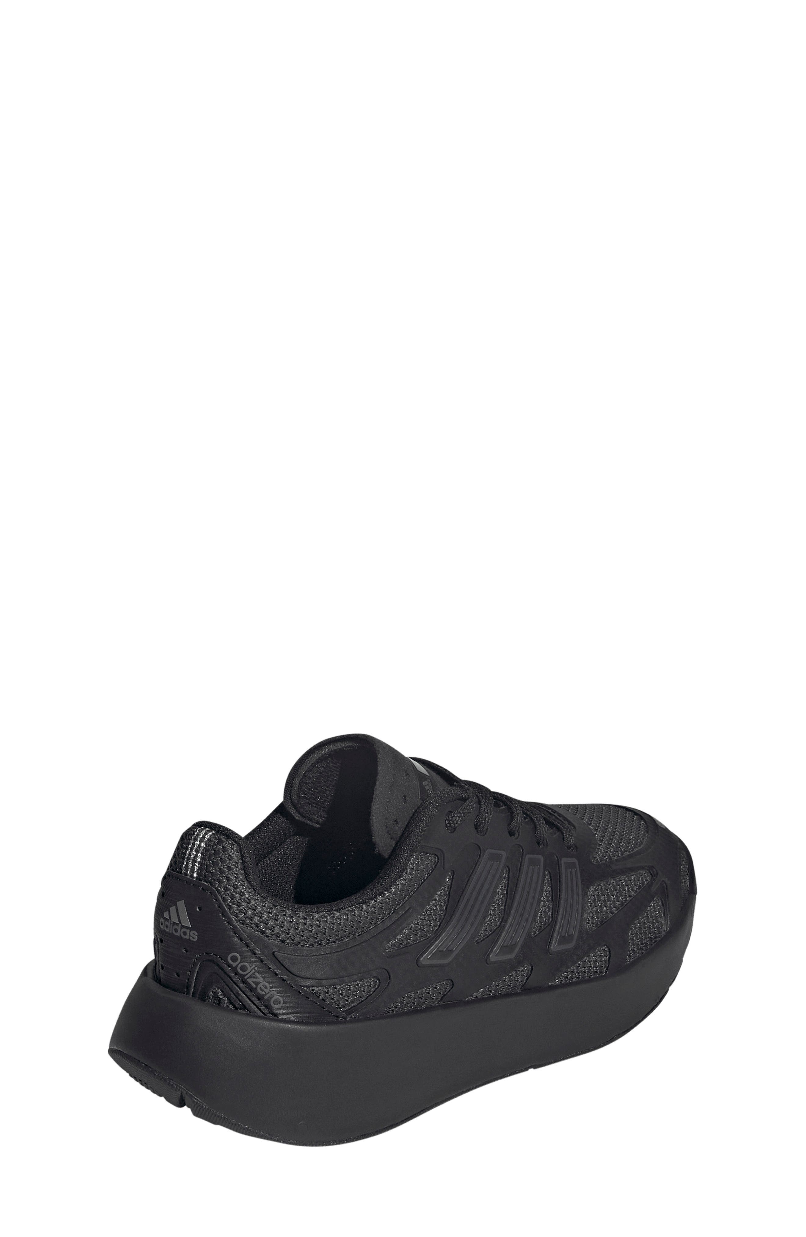 adidas Kids' Adizero Aruku Sneaker, Alternate, color, Black/ Carbon/ Iron Metallic