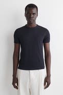 COS Slim Ribbed Cotton T-Shirt