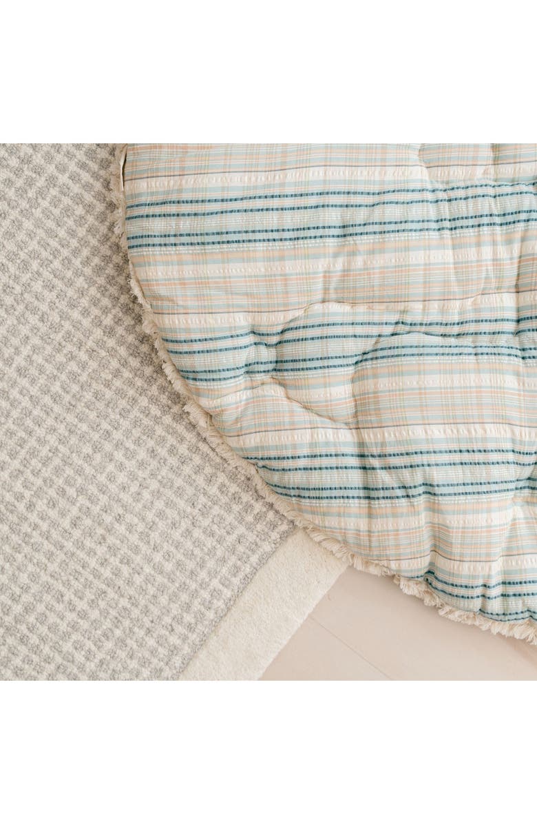 CRANE BABY Quilted Cotton Play Mat, Alternate, color, Beige