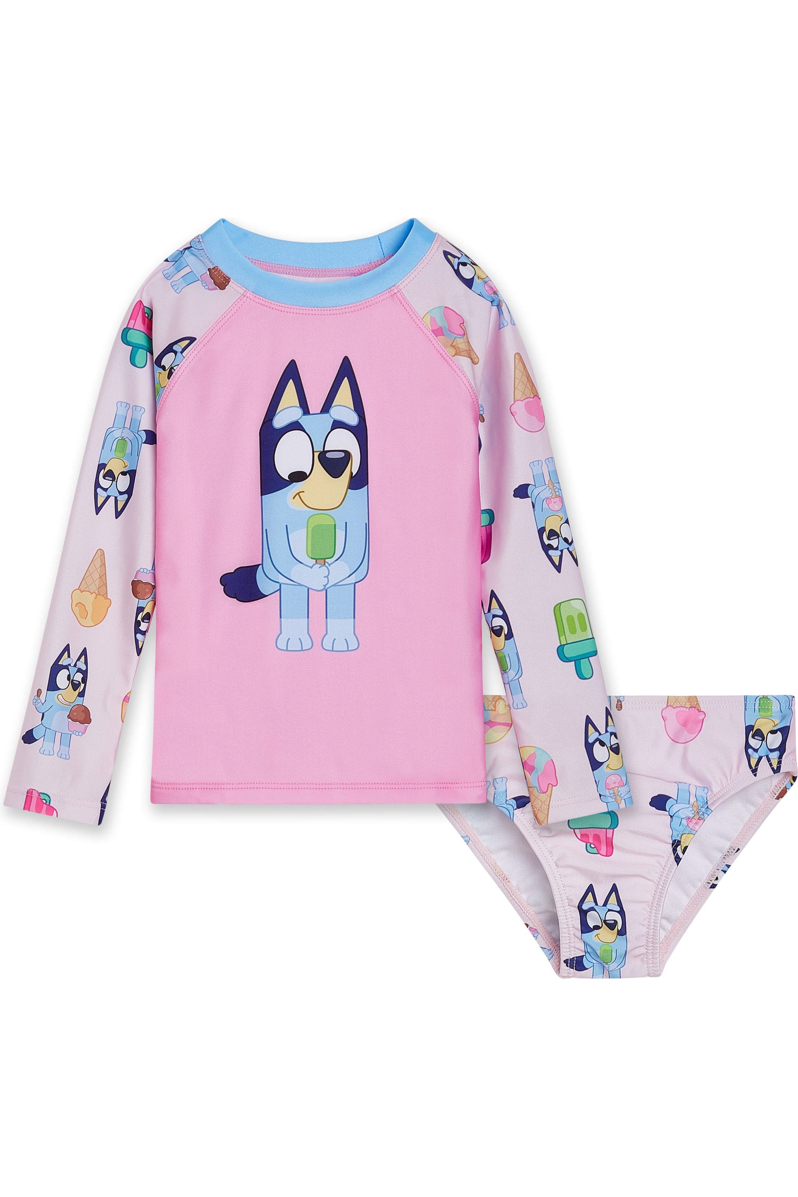 Bluey Popsicle Pink
