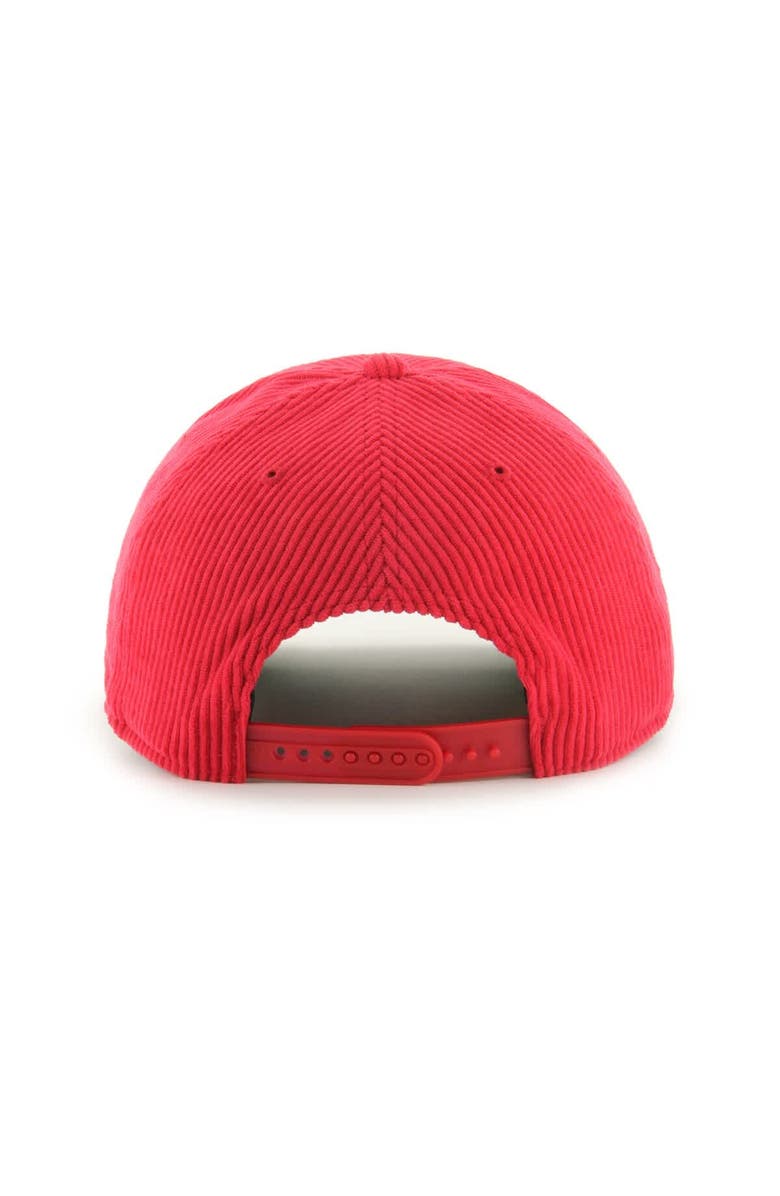 '47 Men's '47 Red Cincinnati Reds Corduroy Hitch Adjustable Hat, Alternate, color, 