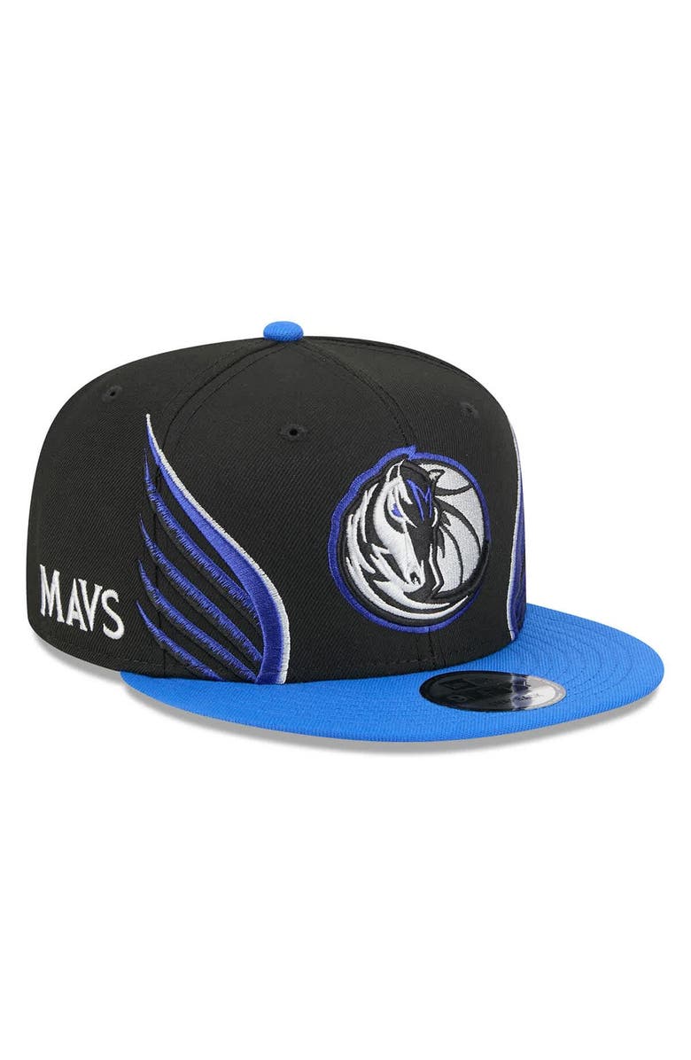 New Era Men's New Era Black Dallas Mavericks 2025/26 City Edition Alternate 9FIFTY Snapback Hat, Main, color, Black