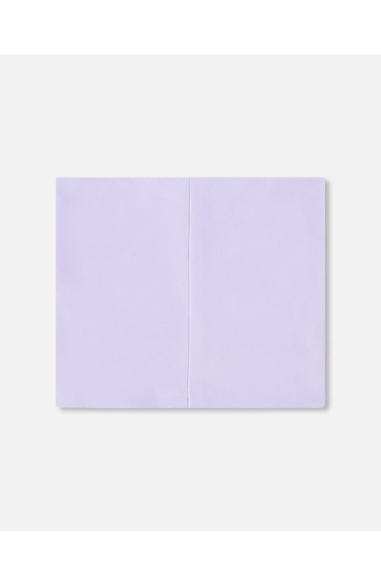 Deux par Deux Girl Stretch Jersey Neck Tube, Alternate, color, Purple