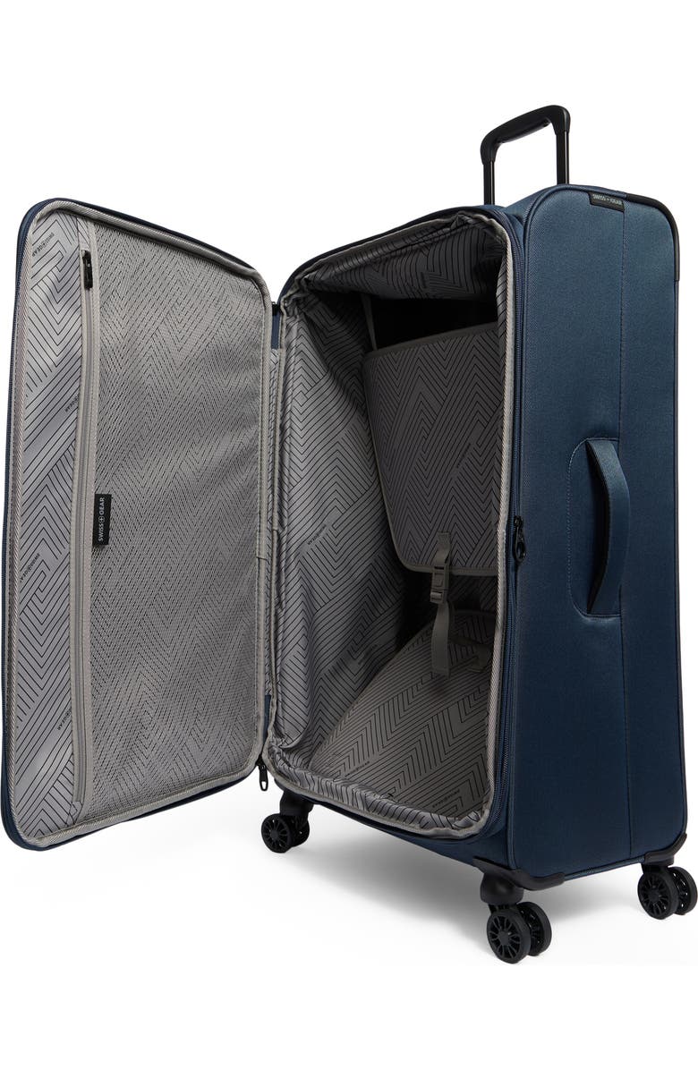SWISSGEAR 28-Inch Softside Spinner Luggage, Alternate, color, Navy