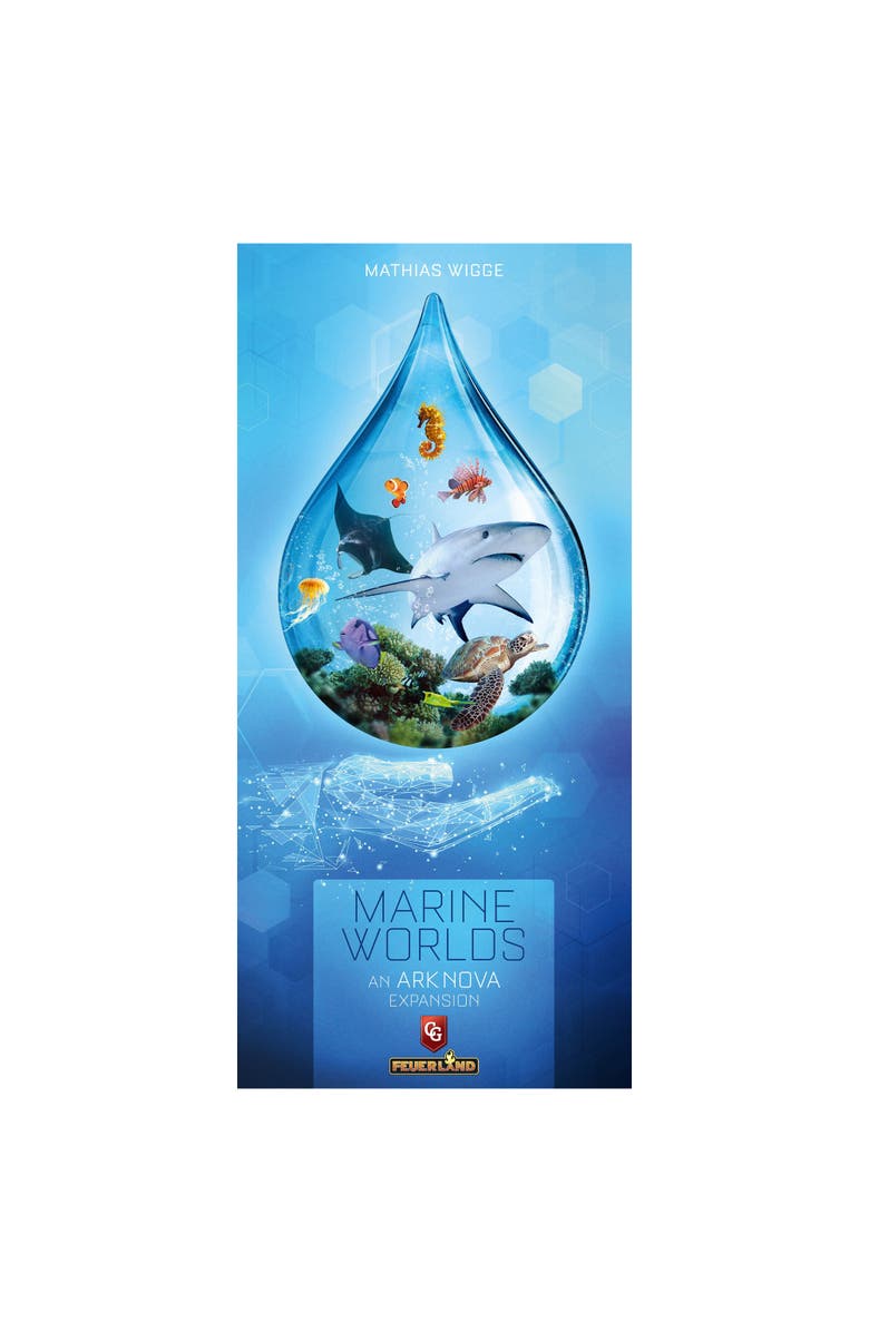 Capstone Games Ark Nova Marine Worlds Expansion Capstone Games Board Game, Main, color, Multicolored