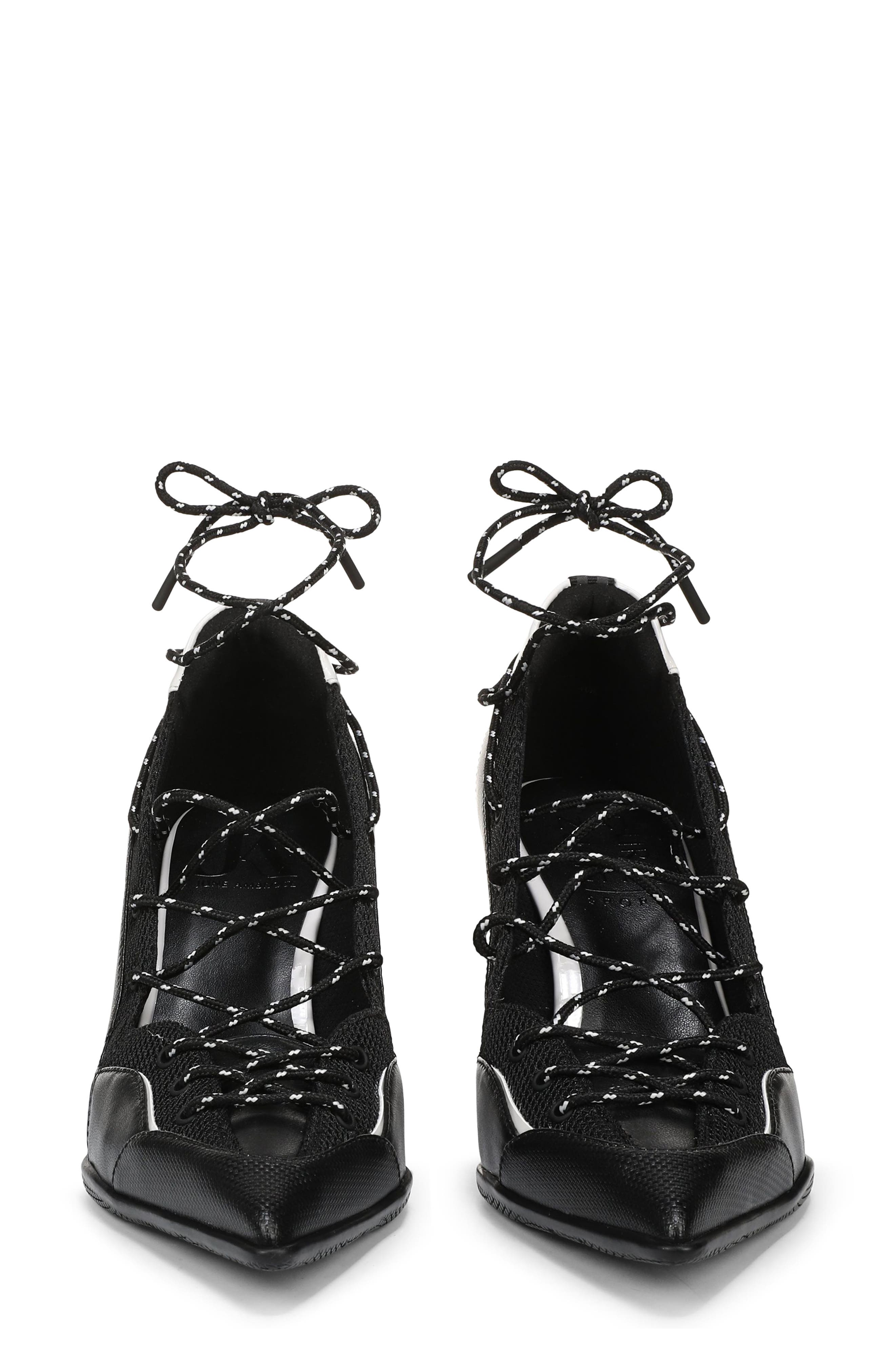 Naturalizer x June Ambrose Zyra Pointed Toe Sneaker Pump, Alternate, color, Black