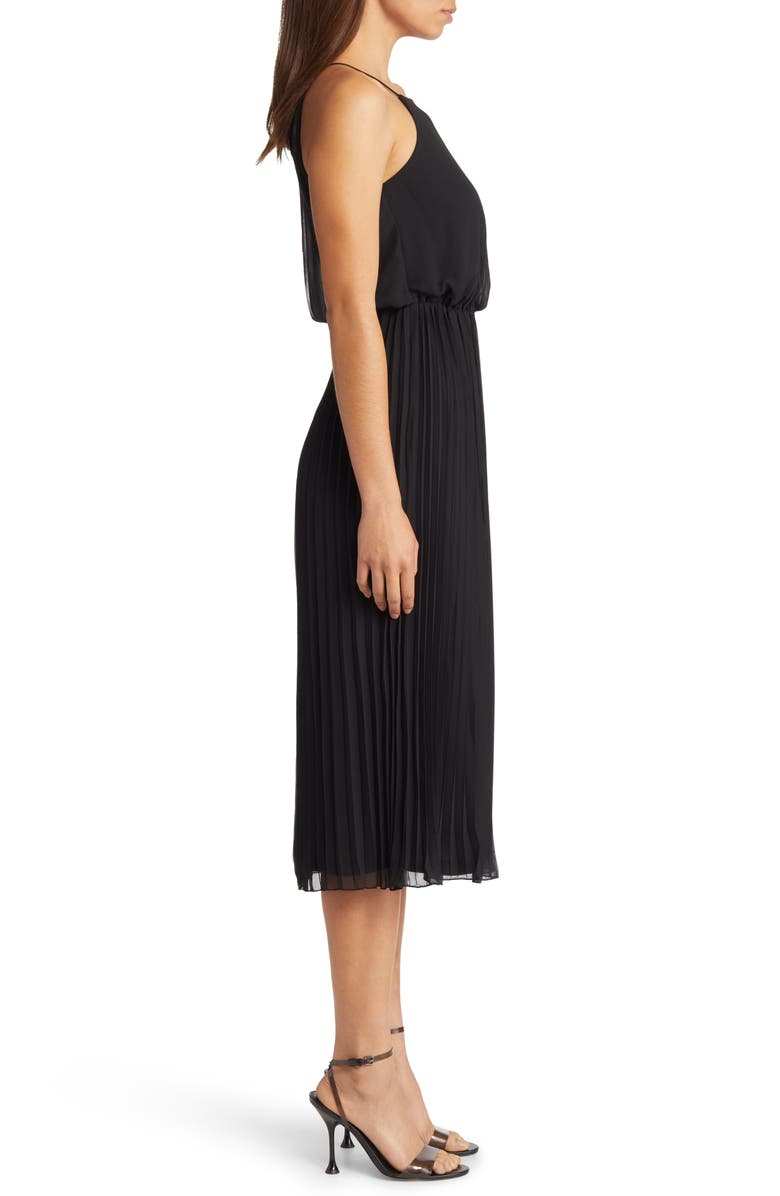 Sam Edelman Sleeveless Pleated Midi Dress, Alternate, color,