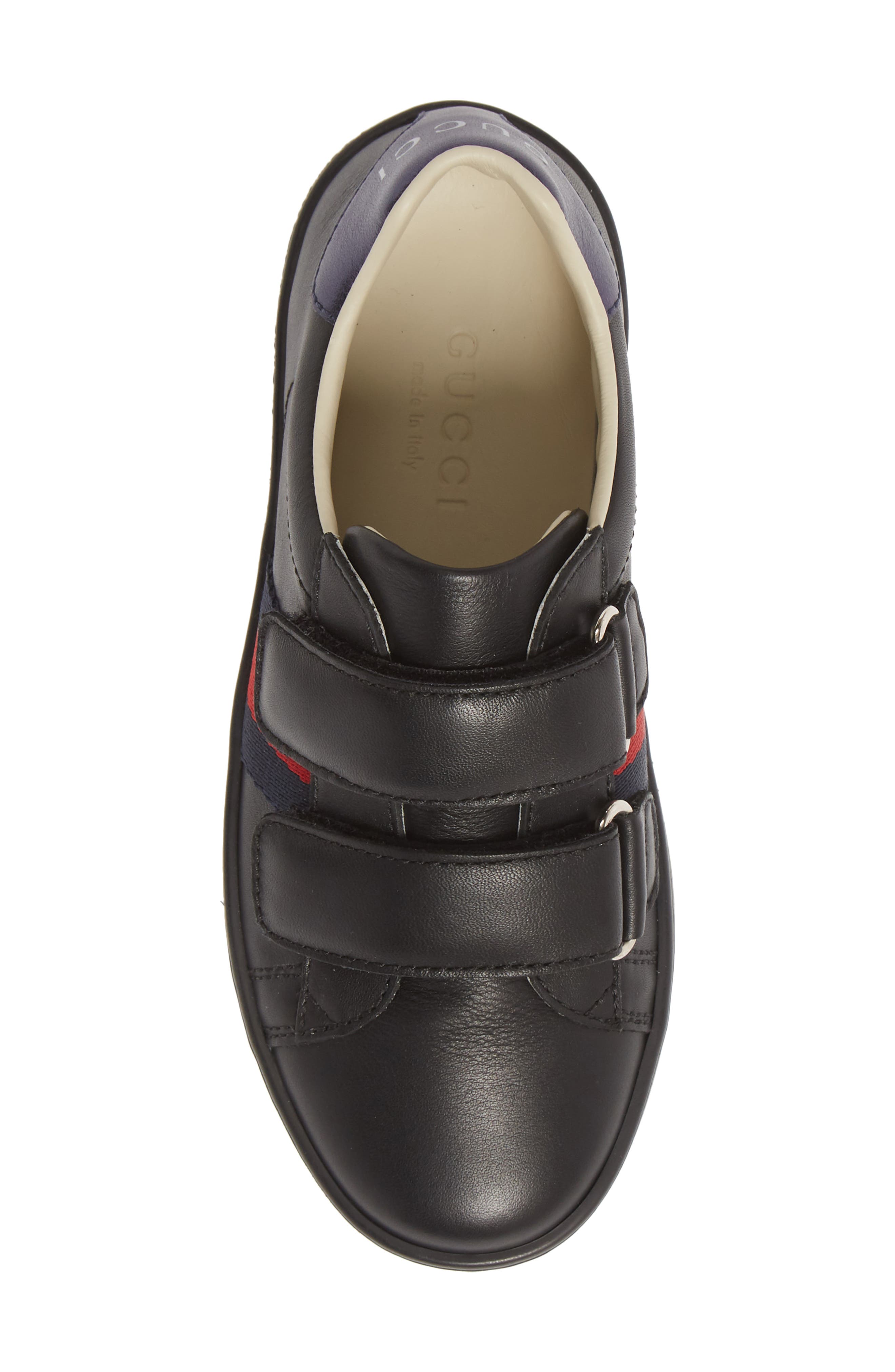 Gucci New Ace Sneaker, Alternate, color, 