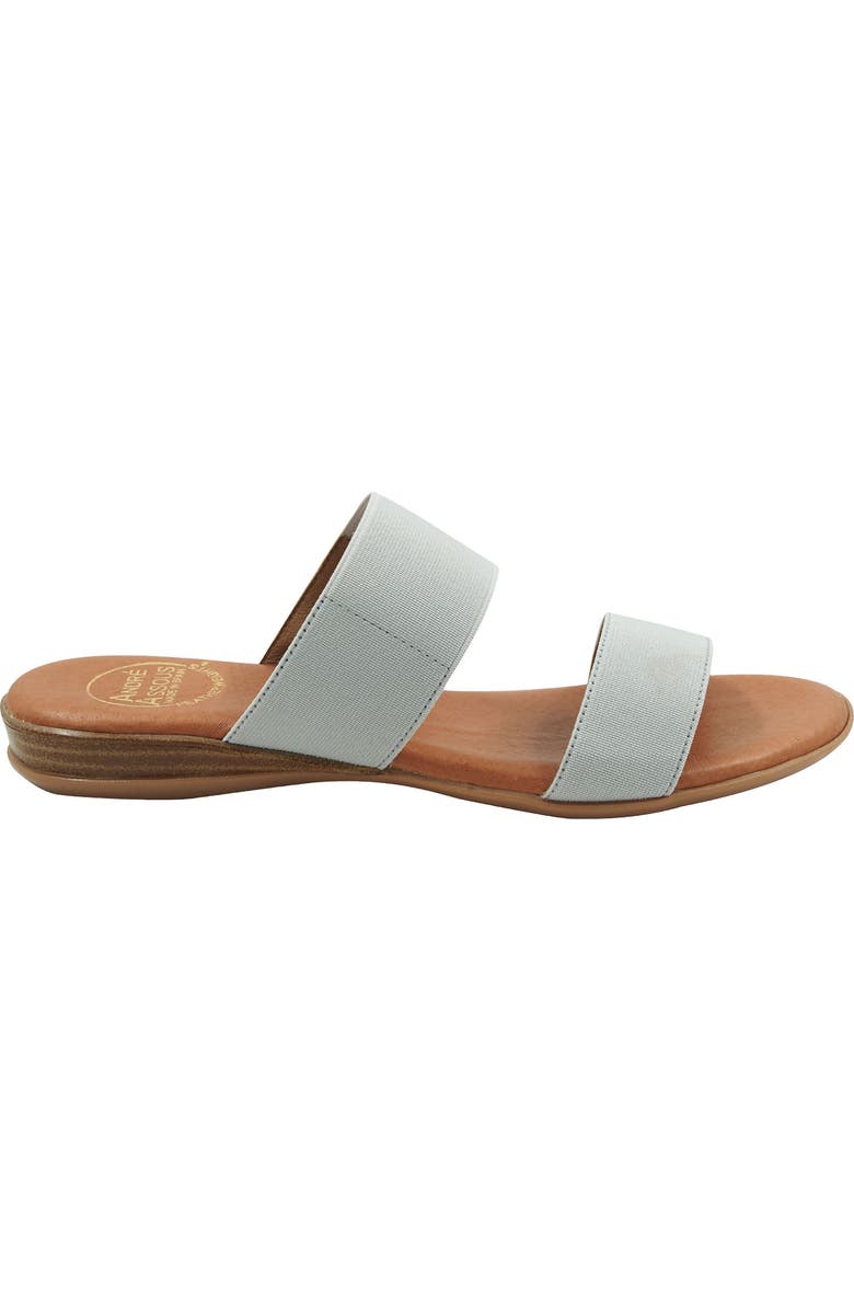 André Assous Nalen Featherweight Slide Sandal, Alternate, color, Grey