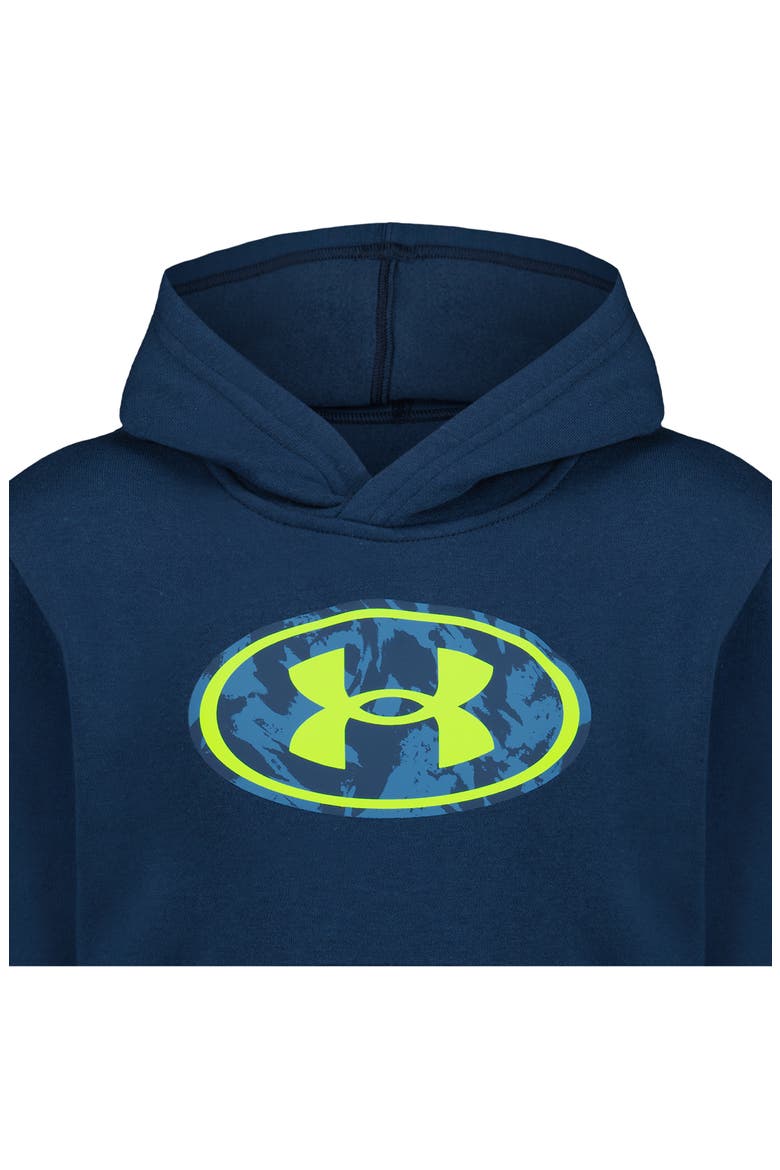 Kids' Rival Fleece Graphic Hoodie, Alternate, color, BLACKOUT NAVY