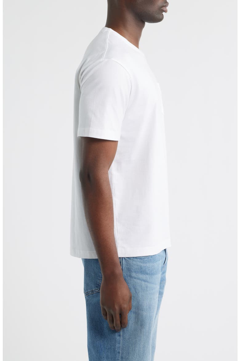 Crown Comfort Cotton Blend Pocket T-Shirt, Alternate, color, WHITE