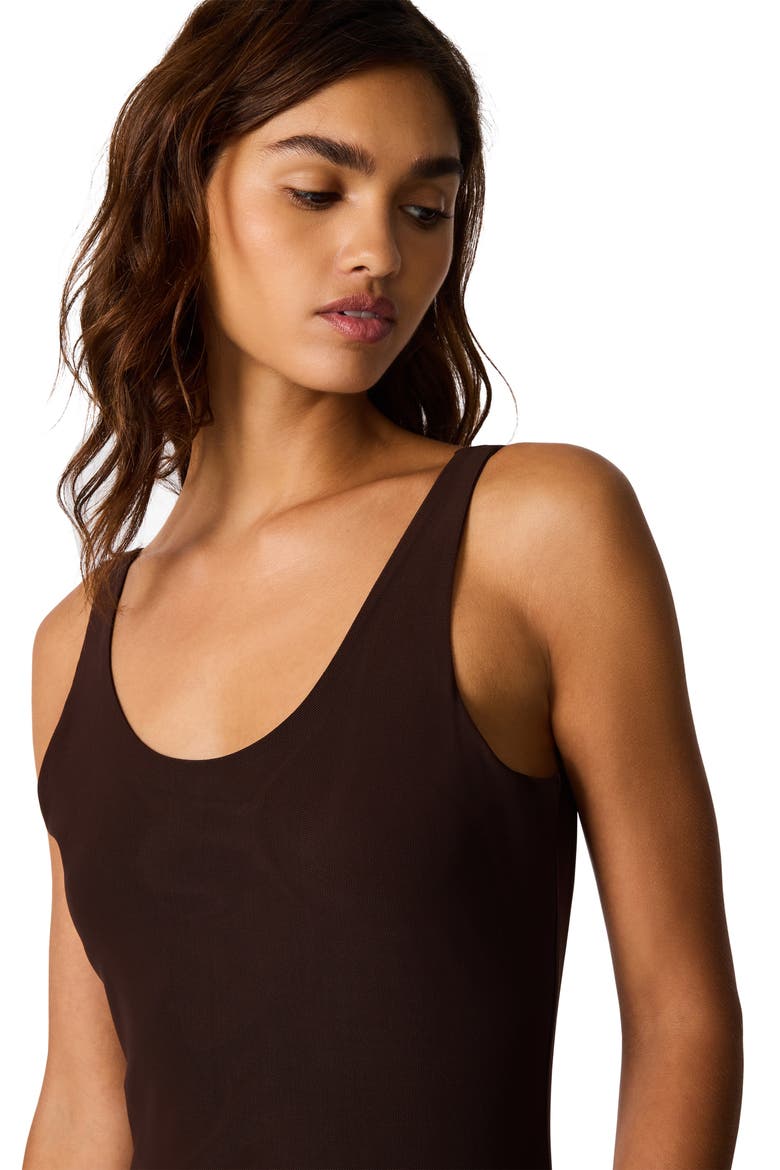 Sharlene Sleeveless Maxi Dress, Alternate, color, CHICORY COFFEE